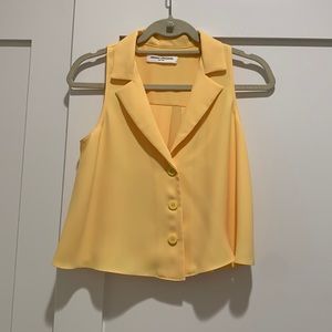 Amanda Uprichard cropped summer top